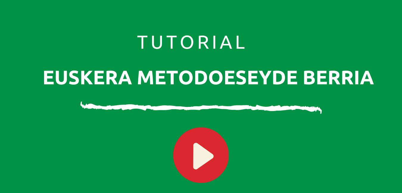 Tutorial Metodoeseyde